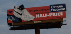 Famous Footwear Billboard